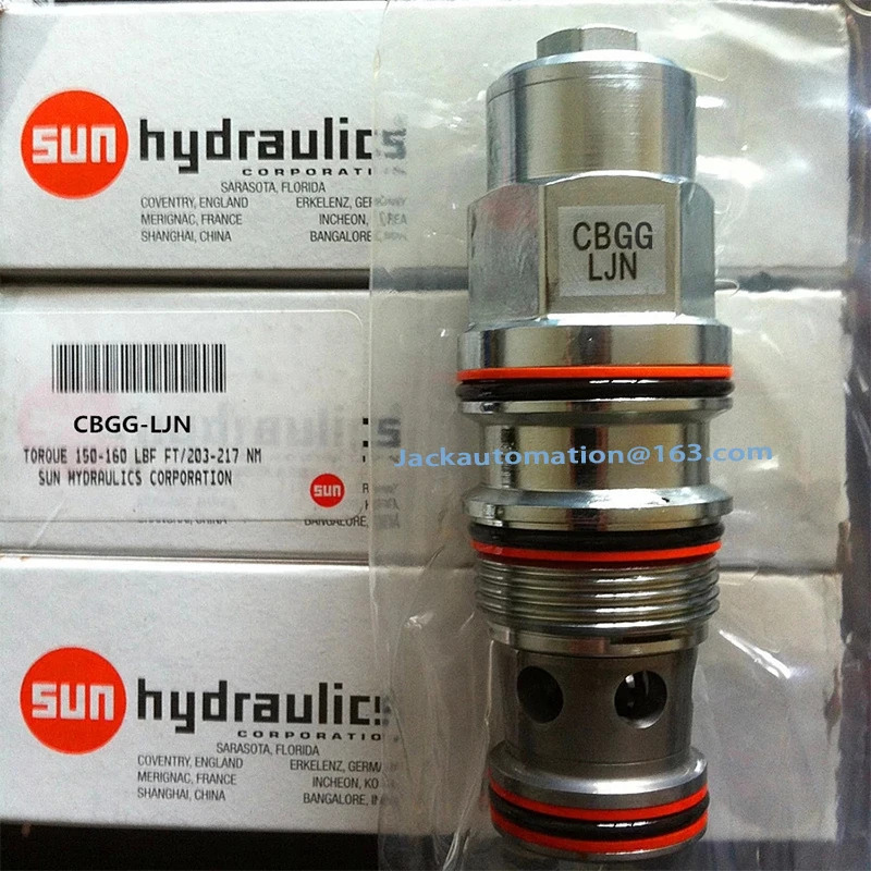 SUN 유압 CBGG-LJN CBGG-LCN 압력 릴리프 밸브