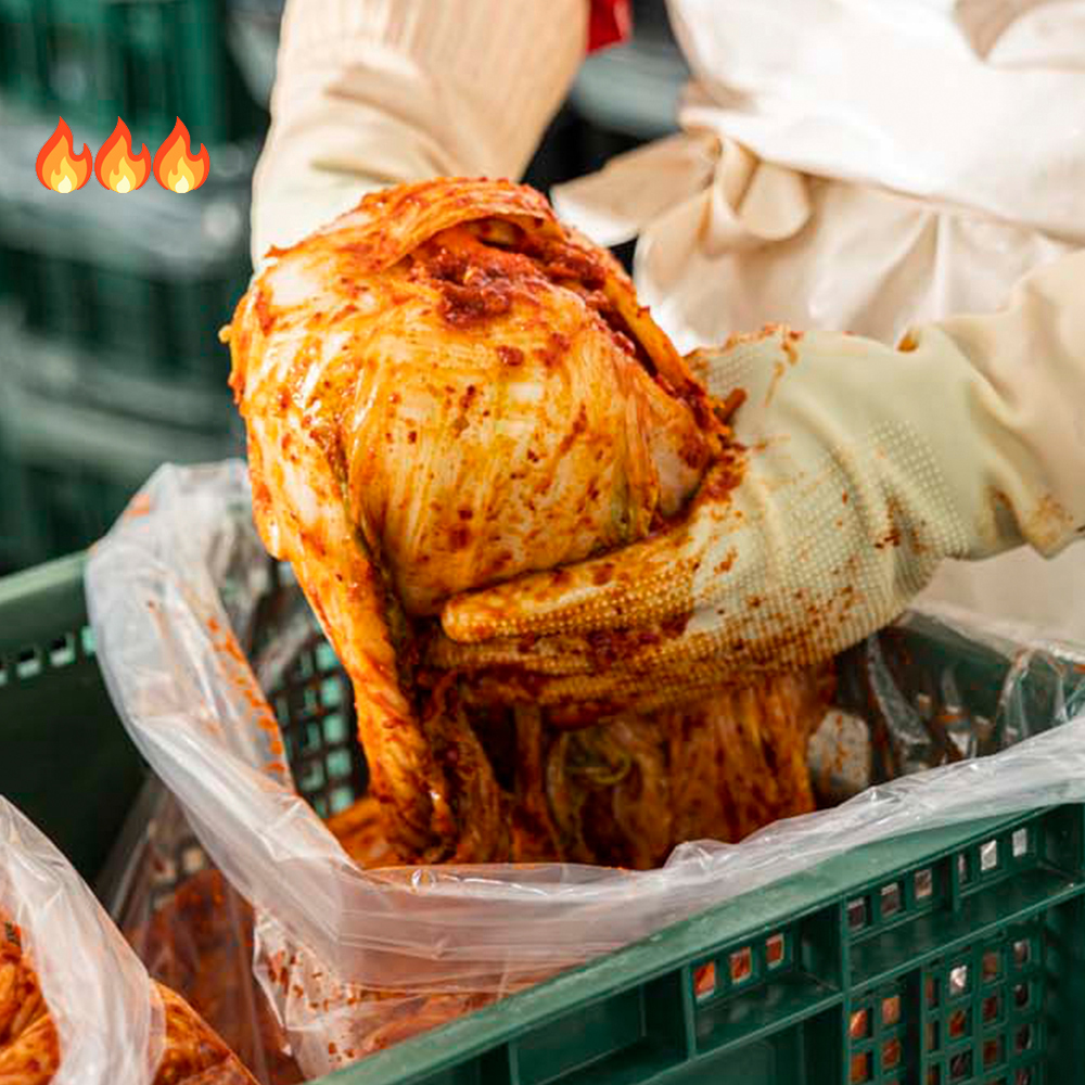 실비김치 특제양념 초매운 배추김치 매운 2kg - 상세 이미지 5
