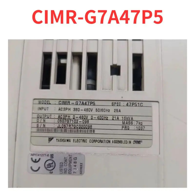 CIMR-G7A47P5 주파수 변환기 리퍼 완료 신