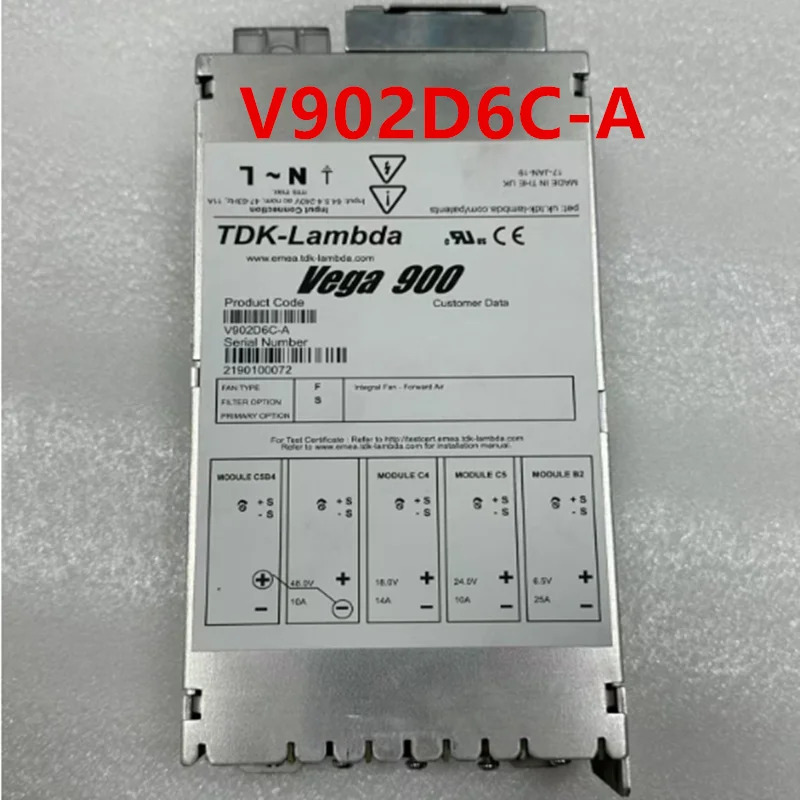 TDK-LAMBDA VEGA 900 900W V902D6C-A리퍼 전원공급장치는 것처럼 작동