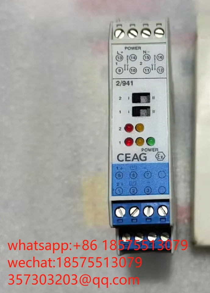CEAG 2/941 안전 릴레이 모듈 GHG-122-3121-C-2009 방폭