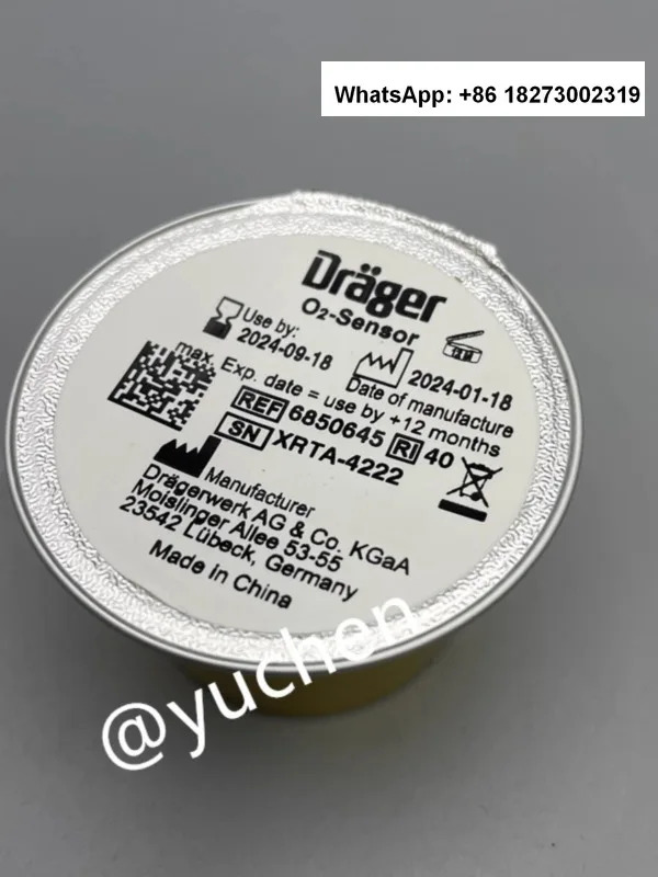 기계 Evit2/4/Fabius 6850645 산소-산소 센서