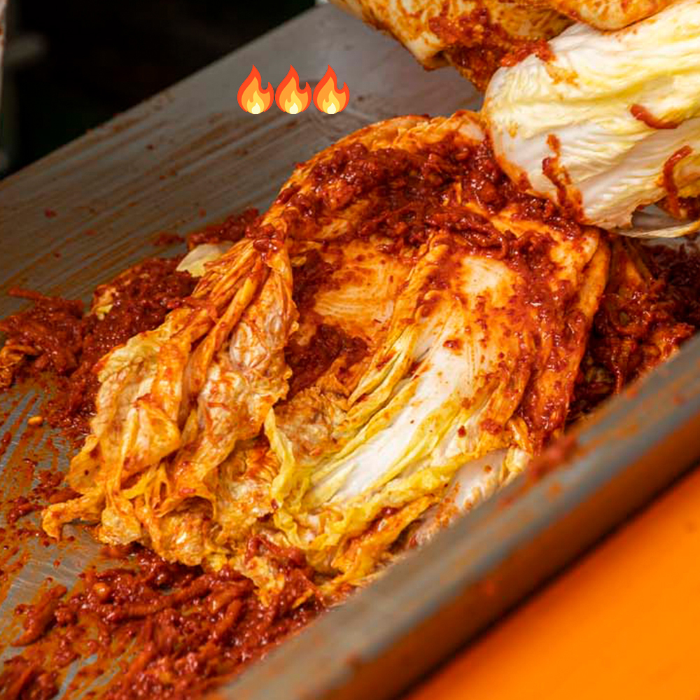 실비김치 특제양념 초매운 배추김치 매운 2kg - 상세 이미지 4