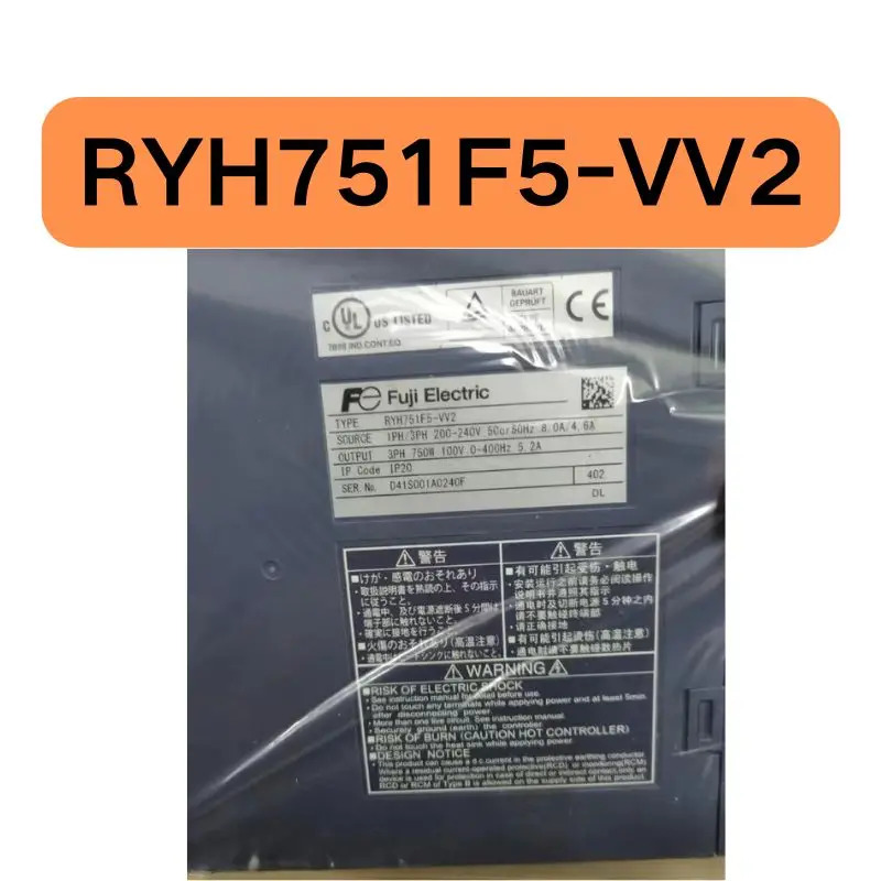 RYH751F5-VV2 서보 드라이브 750W