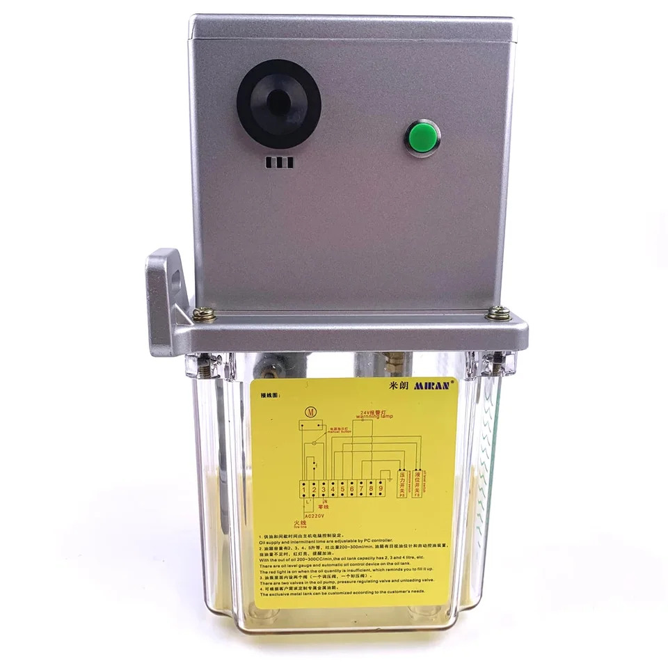 MIRAN 반자동 PLC 타입 MR-2202 오일 윤활 펌프 산업 응용