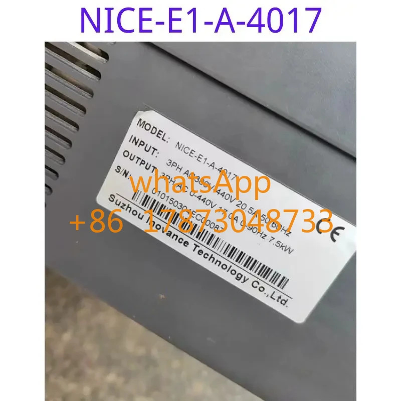 리퍼 주파수 변환기 NICE-E1-A-4017 7.5KW 380V기능 리퍼는 OK