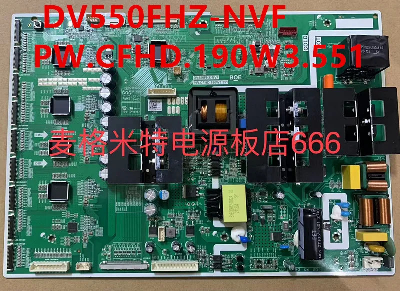 DV550FHZ-NVF PW.CFHD.190W3.551새 원본 전원 보드