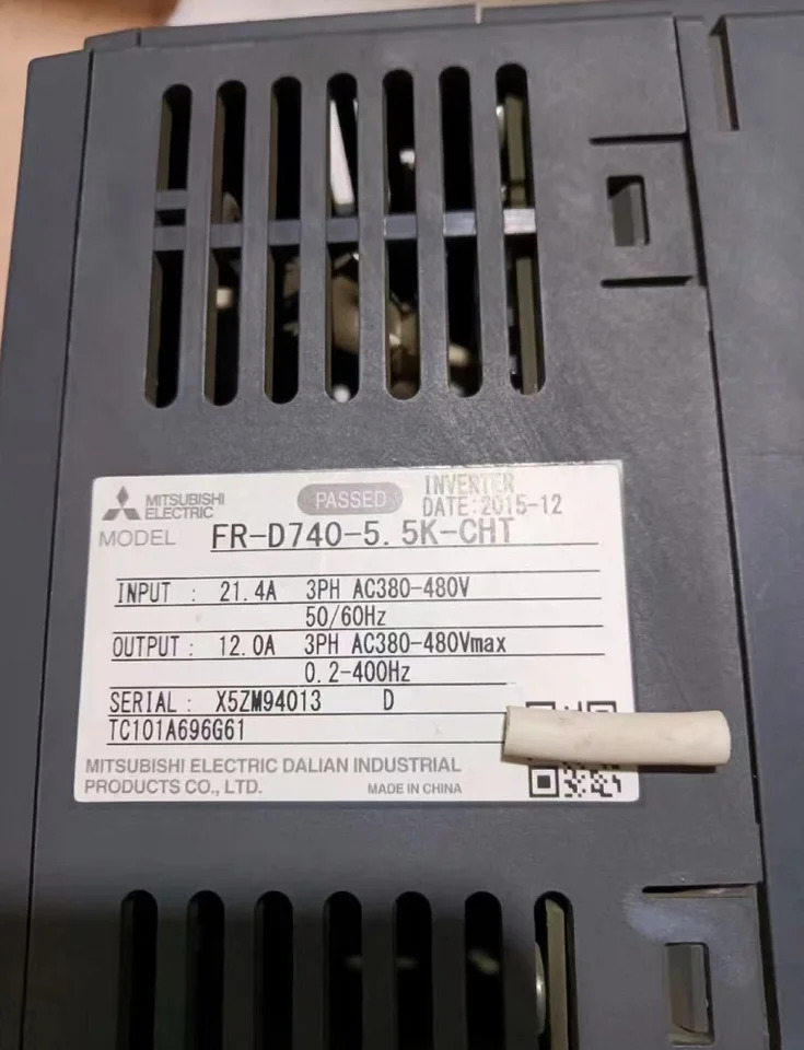 FR-D740-5.5K-CHT 인버터상태 해체