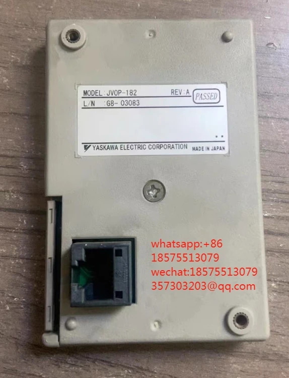 Yaskawa JV0P-182 디지털 오퍼레이터 인버터 패널 A1000 또는 H1000 시리즈