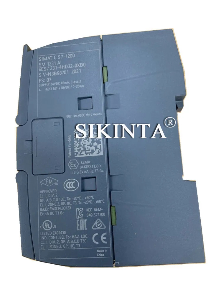 S7-1200 SIMATIC 6ES7231-4HD32-0XB0 6ES7232-4HB32-0XB0 PLC 모듈 완전히 리퍼