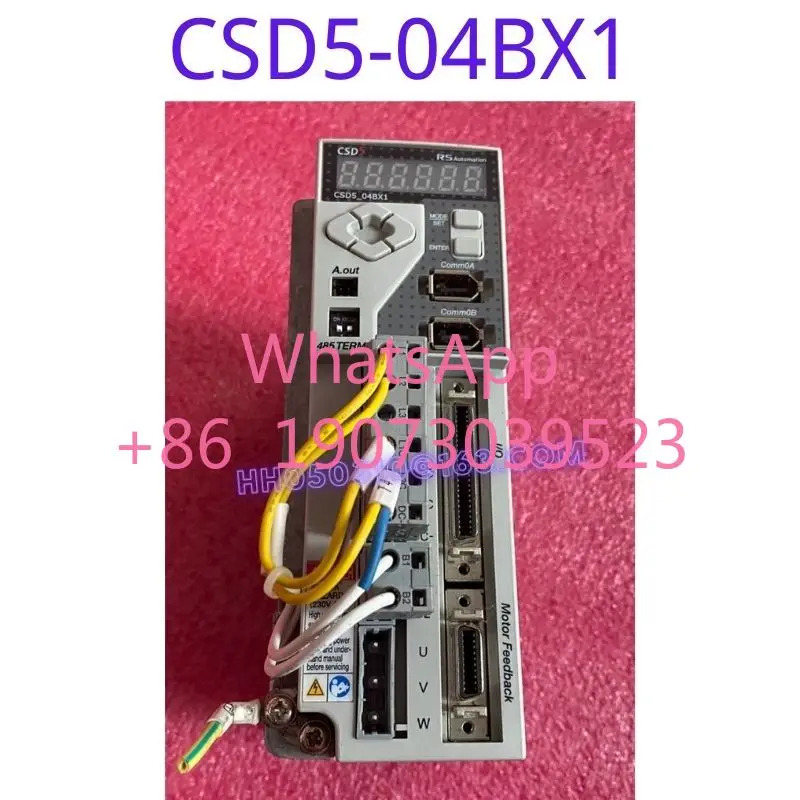 리퍼된 드라이버 CSD5-04BX1 400W 기능은 그대로 리퍼되었으며 외관도 유지되었습니다.