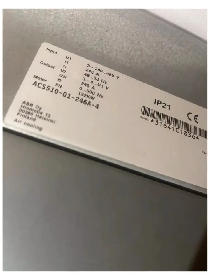 리퍼 ACS510-01-246A-4 인버터 완료