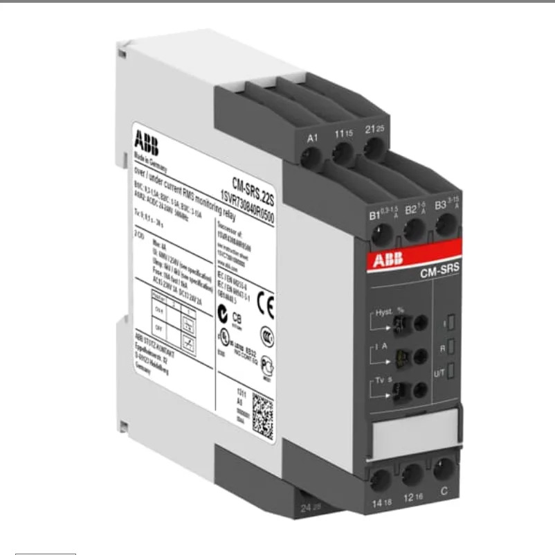 ABB 릴레이 CM-SRS.22S 2c/o 0.3-15A 24-240VAC/DC ID 1SVR730840R0500