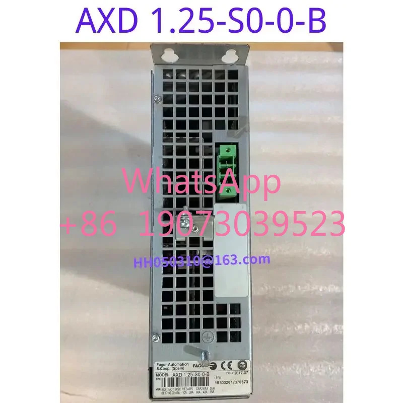 리퍼 서보 드라이브 AXD 1.25-S0-0-B AXD1.25-S0-0-B 기능 OK