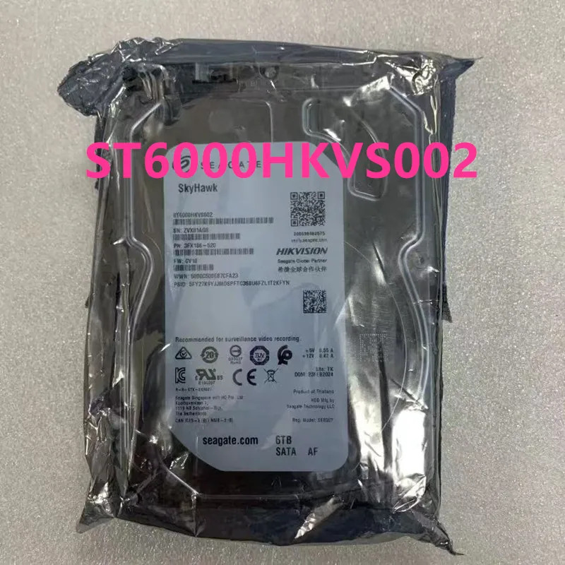 ST6000HKVS001 ST6000HKVS002데스크탑 HDD내장 하드 SEAGATE 6TB 3.5 SATA새 원본 HDD