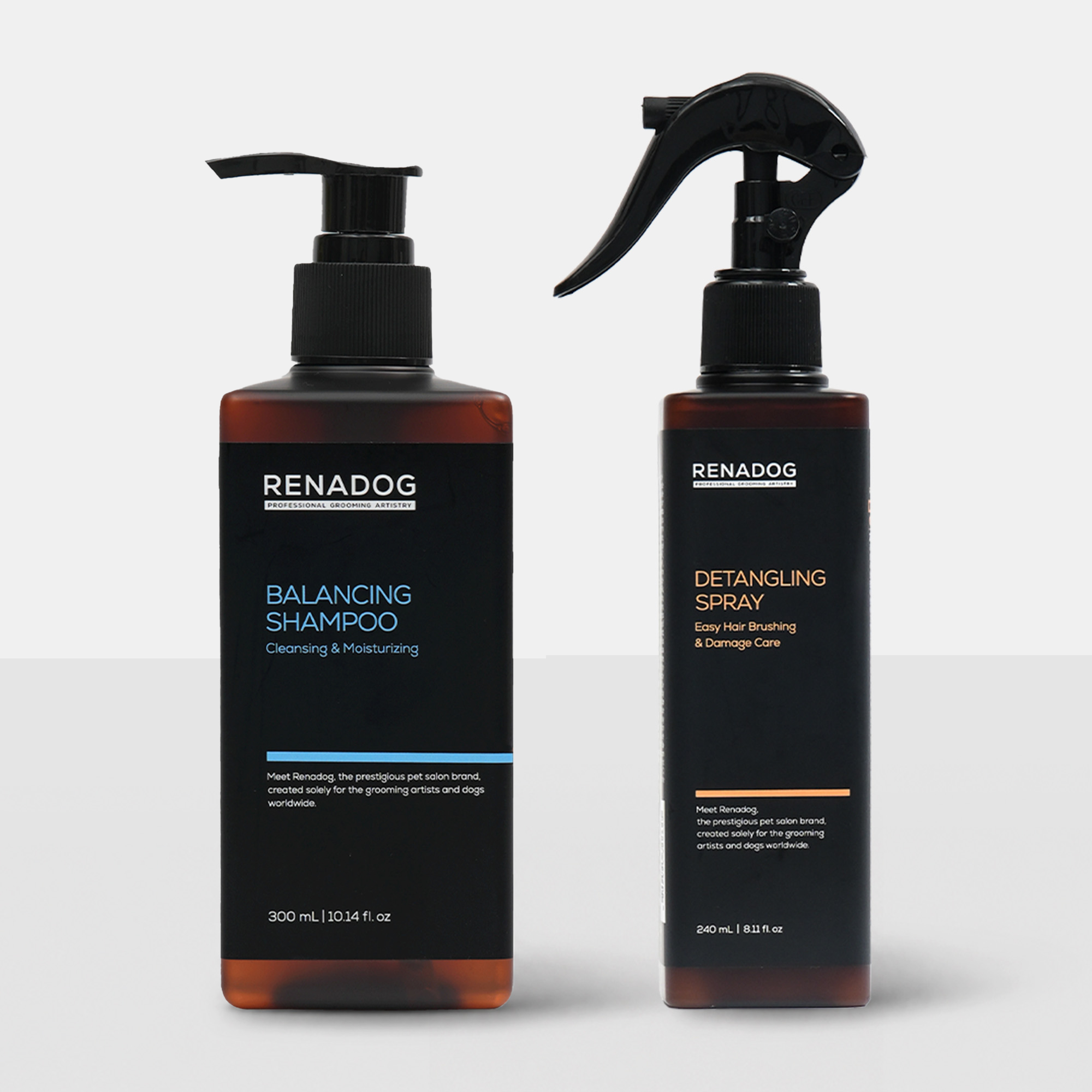 [고양이의 날] 레나독 올인원 케어 (밸런싱 샴푸 300ml+디탱글 미스트 240ml) - 상품 이미지
