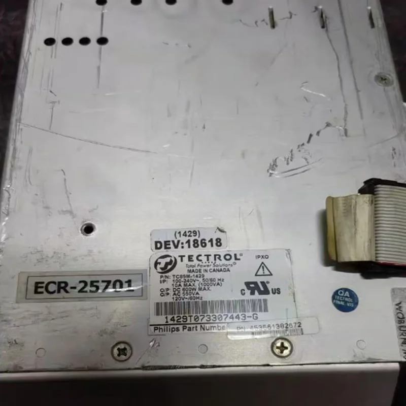 TECTROL 1500W TCP1U-1200-48-1443 600W TC89M-1429전원공급장치 리퍼 새 처럼 작동