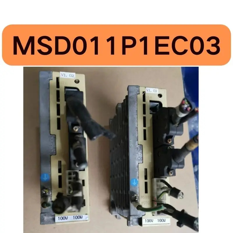 리퍼 100W 서보 드라이버 MSD011P1EC03 완료 기능이 손상