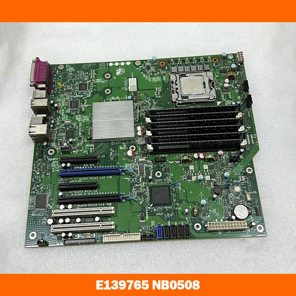 W35xx 시리즈 프로세서 지원 서버 마더보드 DELL E139765 NB0508 ecc DDR3 메모리