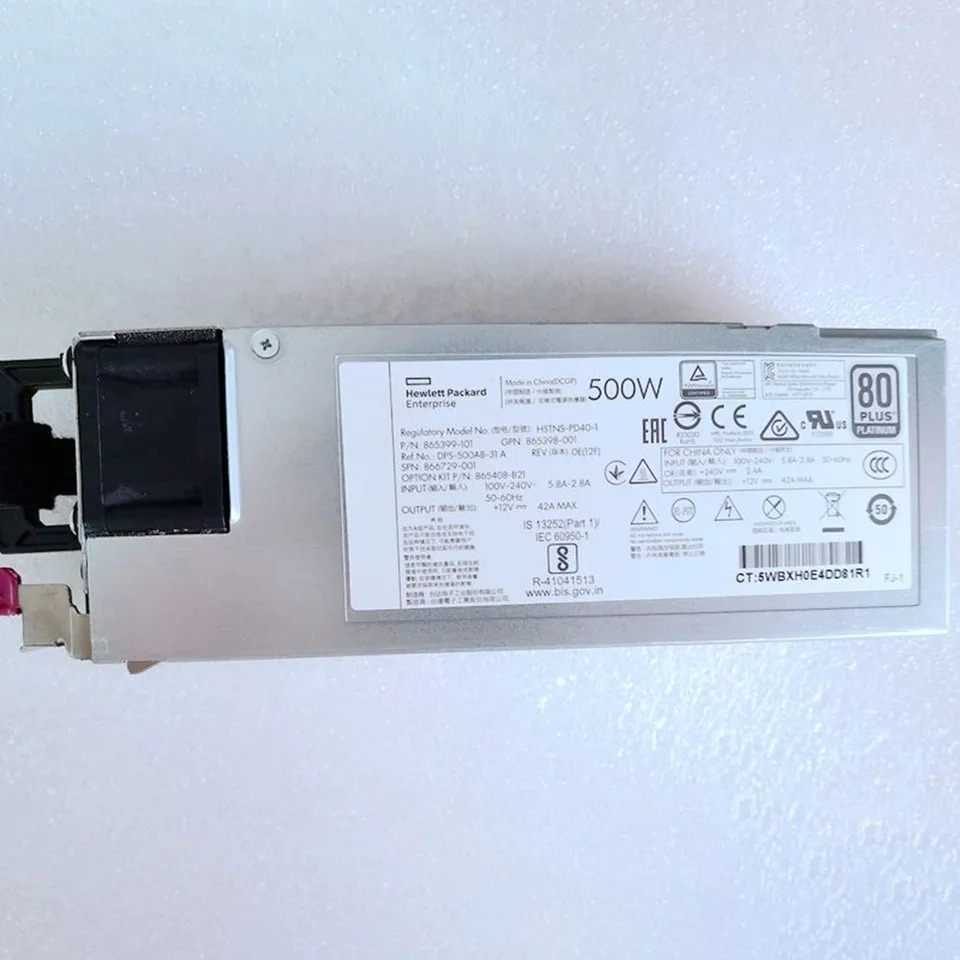 hp호환 G10 500W 전원공급장치 865408-b21 865398-001 866729-001 폰테