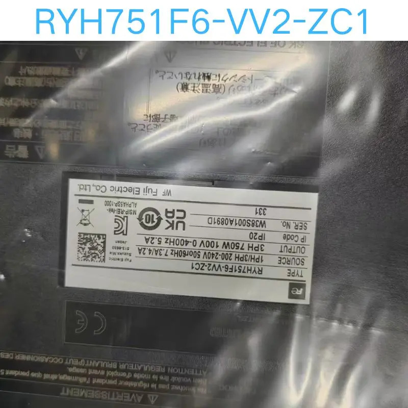 서보 드라이브 RYH751F6-VV2-ZC1 신