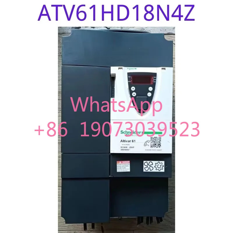 리퍼 ATV61 주파수 변환기 ATV61HD18N4Z 18.5kw 3상 380V 기능이 리퍼되었으며 손상되지 않았습니다.