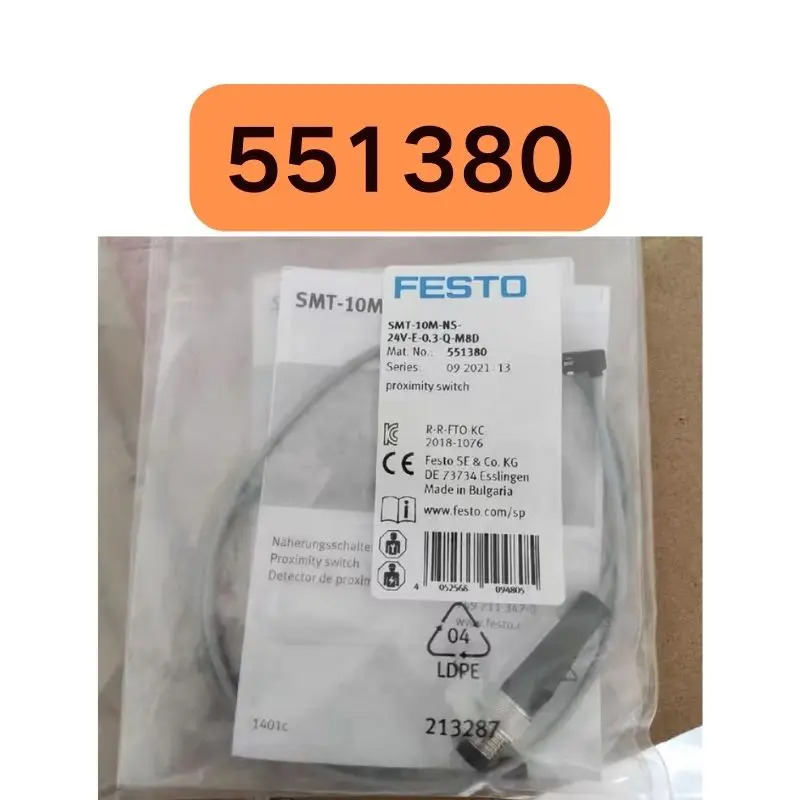 신형 SMT-10M-NS-24V-E-0.3-Q-M8D 스위치 551380