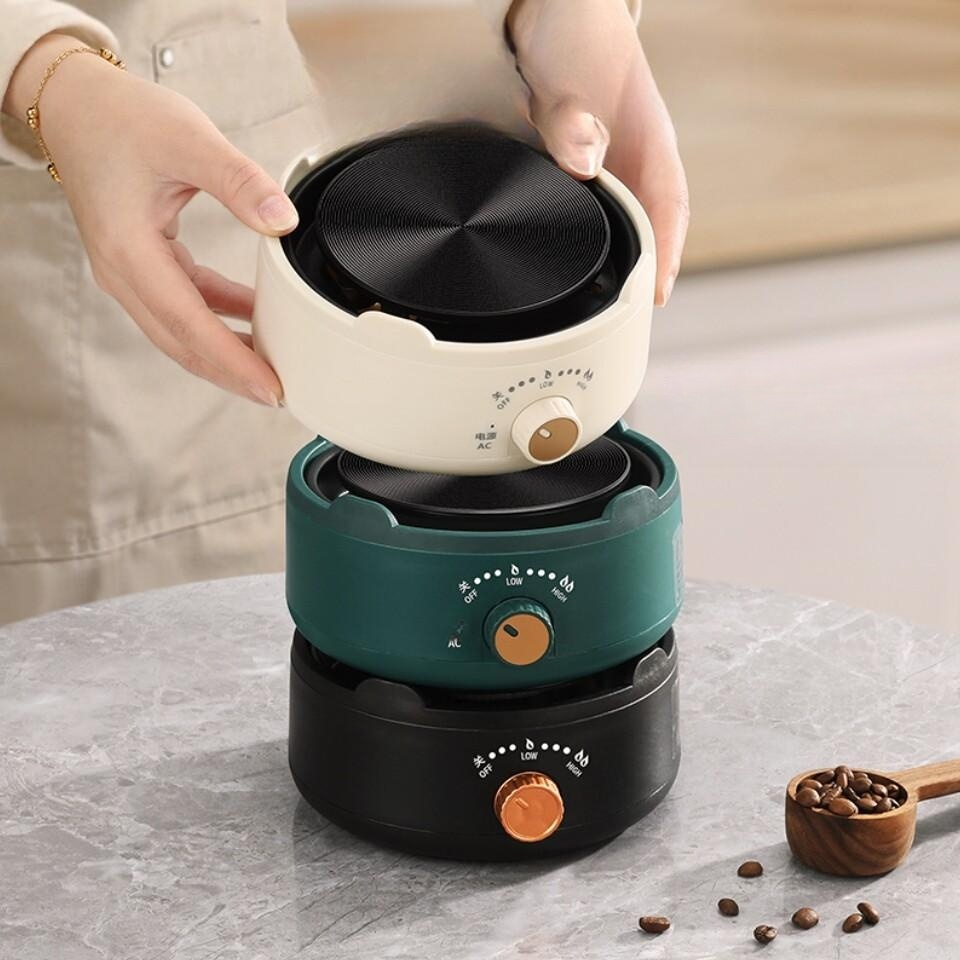 야끼니꾸전기화로 개인 일본식 규카츠 그릴 110v 500W 화이트 - 상품 이미지