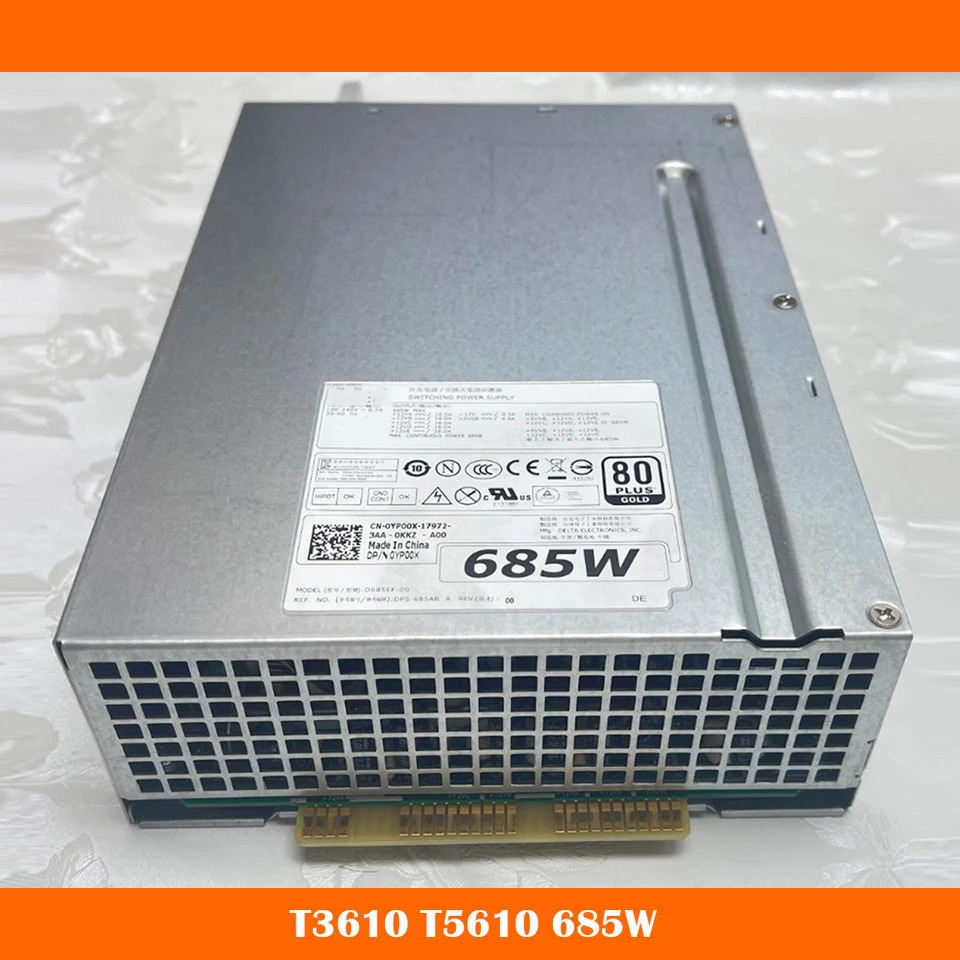 데스크탑 전원공급장치 DELL T3610 T5610 CN-0YP00X YP00X D685EF-00 DPS-685AB A WPVG2 CN-0WPVG2 F685EF-00 685W