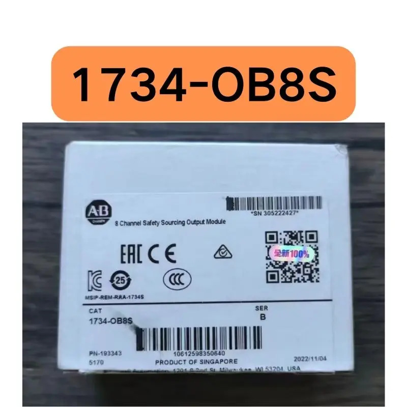 신 안전 출력 모듈 1734-OB8S