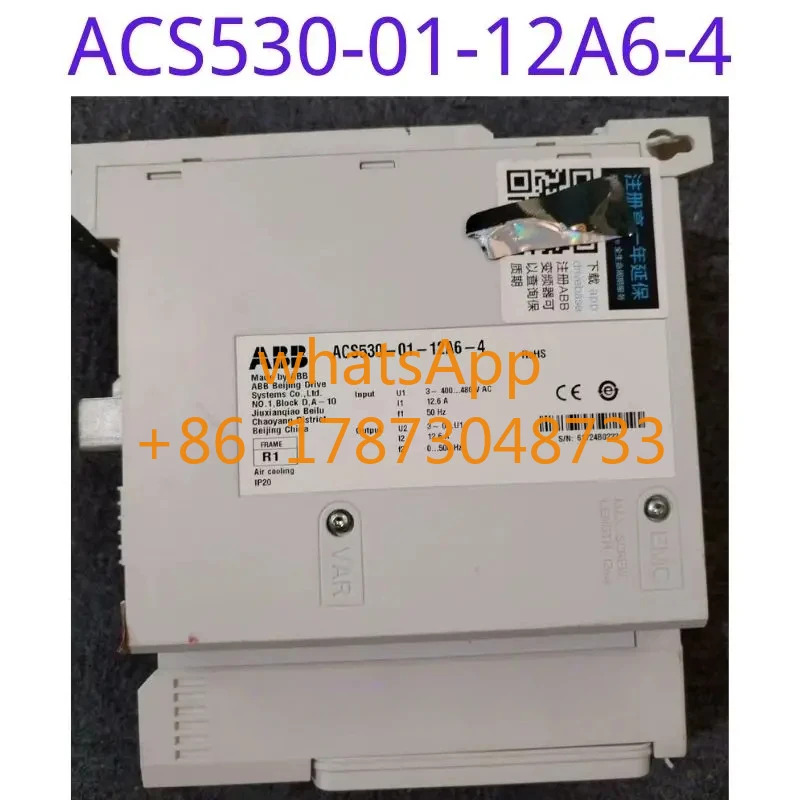 리퍼된 주파수 변환기 ACS530-01-12A6-4 5.5KW 380V 기능 리퍼가 그대로 유지 외관이