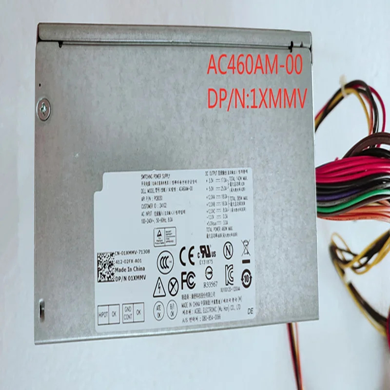 델 XPS 8910 8920 8930 8000 8100 8300 8500 8900 R5 R6 R7 460W AC460AM-00 1XMMV 01XMMV PCB030 전원공급장치
