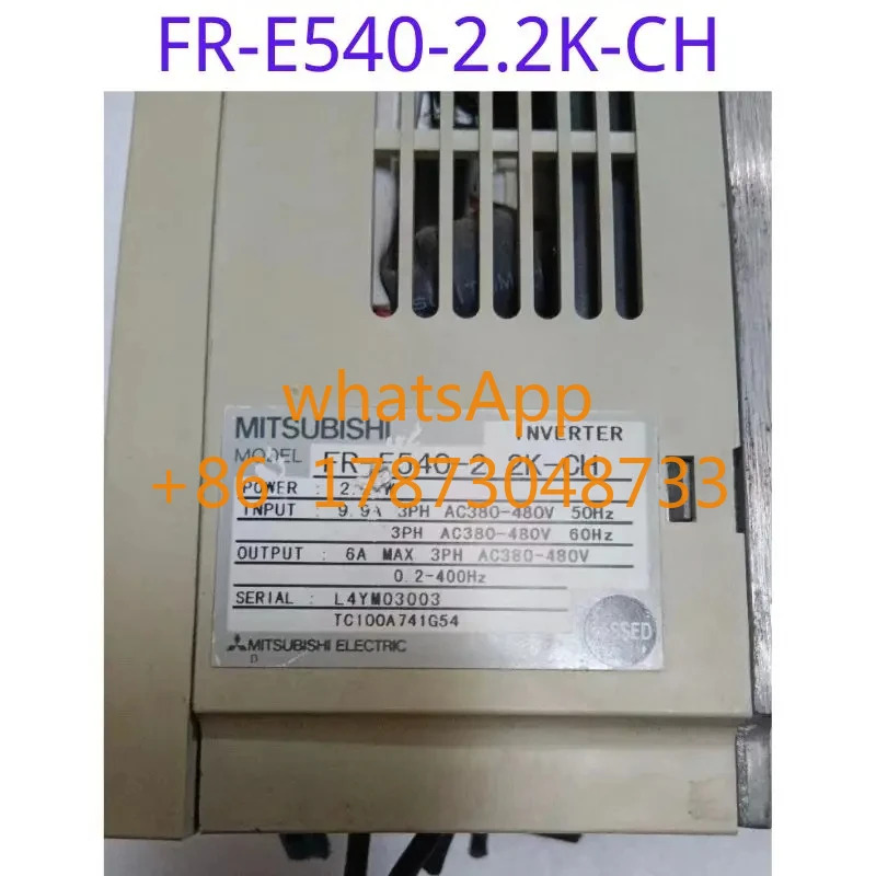 초침 주파수 변환기 FR-E540-2.2K-CH 2.2KW 380V 기능 리퍼 OK