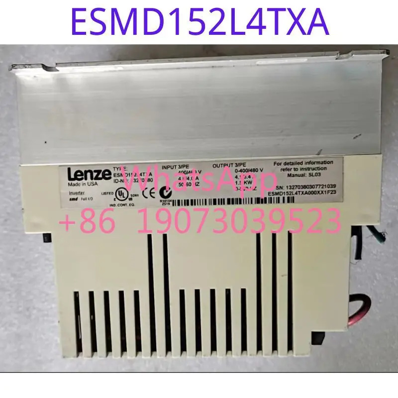 주파수 변환기리퍼 ESMD152L4TXA 1.5KW 380V 기능 리퍼는 그대로 유지됩니다.