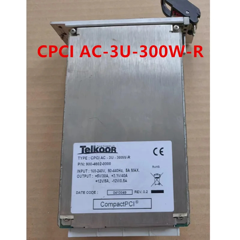 텔쿠어 리퍼 전원공급장치 300W CPCI AC-3U-300W-R 900-4602-0000 새 것처럼 작동