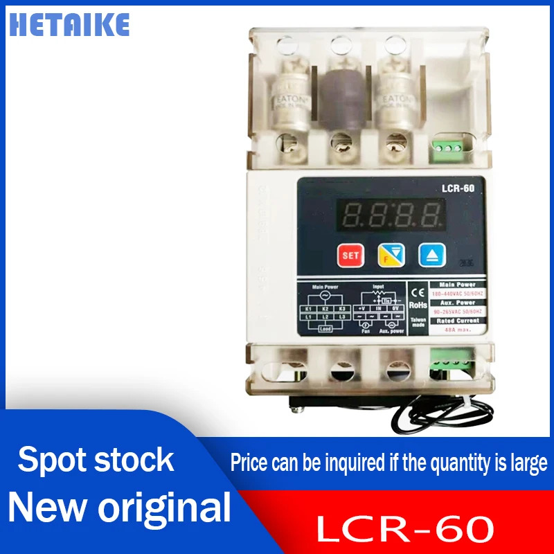 신 오리지널 LCR-40 LCR-60 LCR-80 LCR-100 Tiga 위상 전력 조정기