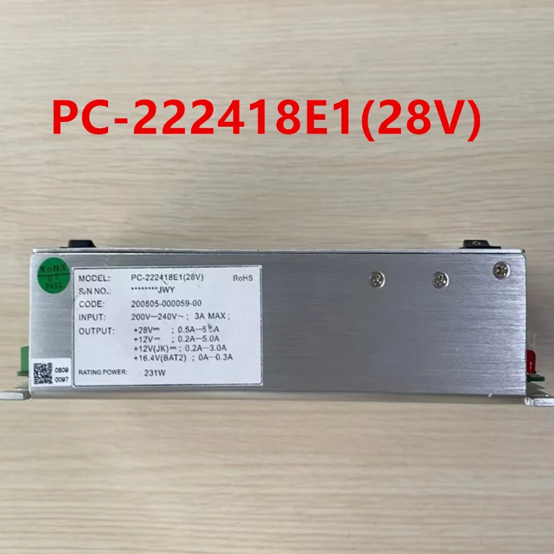 리퍼 전원공급장치 28V5A 12V5A 12V3A 16.4V0.3A 231W PC-222418E1 28V 새 것처럼 작동