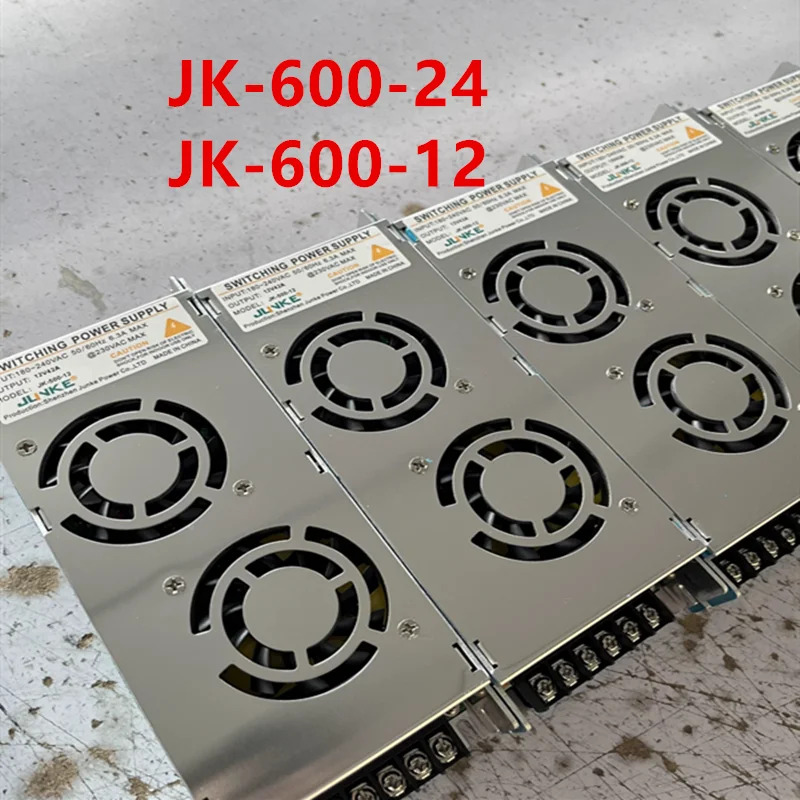 JUNKE오리지널 전원공급장치 JK-600-24 JK-600-12 JK-500-12 JK-500-24 12V 24V 500W 600W