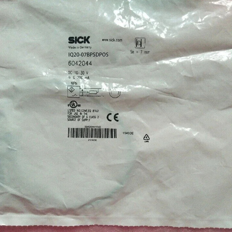 Schke SICK 유도형 센서 IQ20-07BPSDPOS 하나잘못된 10개페널티 포함