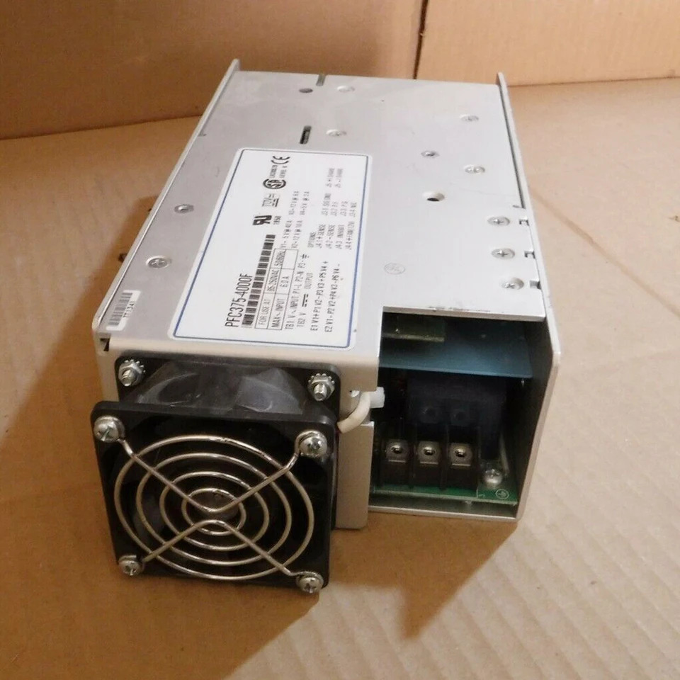 장치 전원공급장치 AC/DC 컨버터 POWER-ONE PFC375-4000F 5V 2X12V 375W