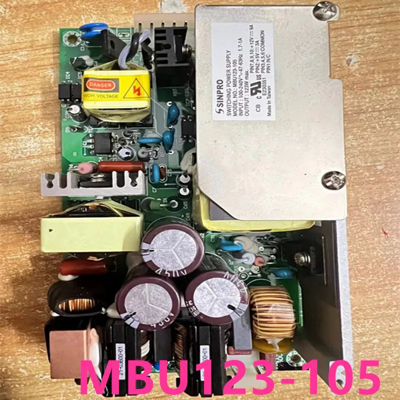 SINPRO 전원공급장치 MBU123-105 거오리지널 12V9A 5V3A 123W