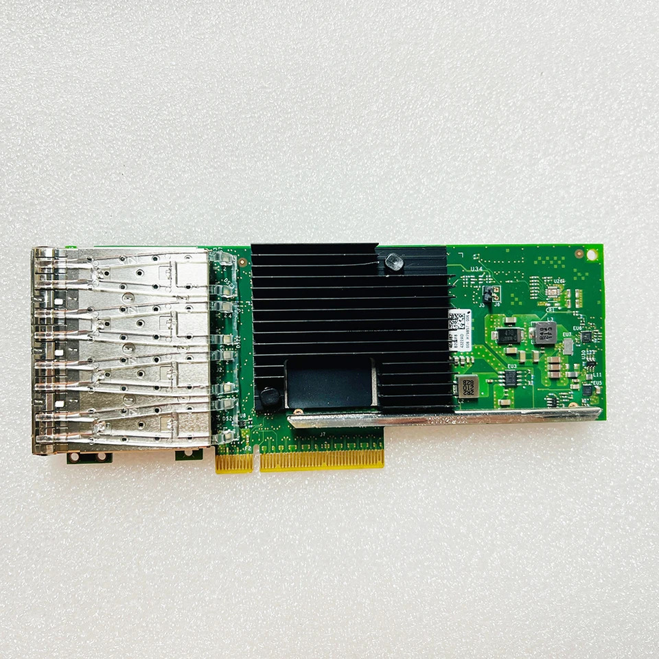 X710-DA4BLK 4 포트 10G 광섬유 네트워크 카드 SFP X710-DA4G1P5