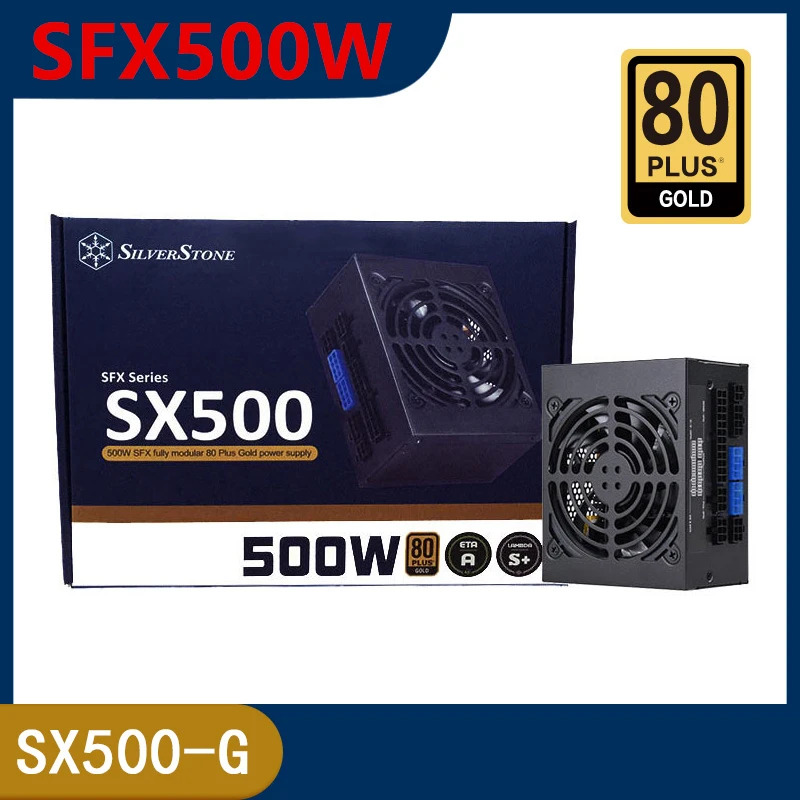 실버스톤 SX650 풀 모듈 PSU 80 플러스 골드 650W 500W 전원공급장치 SST-SX650-G SST-SX500-G 신