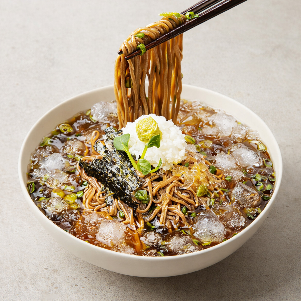 네이버 메밀소바 냉메밀 생메밀