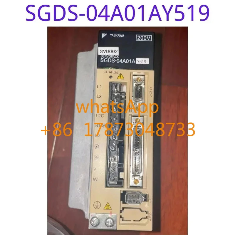리퍼된 드라이버 SGDS-04A01AY519는 손상되지 않은 상태로 기능적으로 리퍼되었으며 외관도 좋습니다.