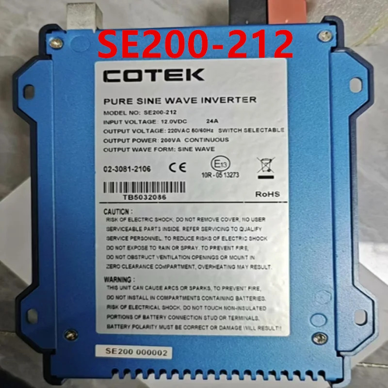 COTEK 12V24A 오리지널 전원공급장치 200W SE200-212 신
