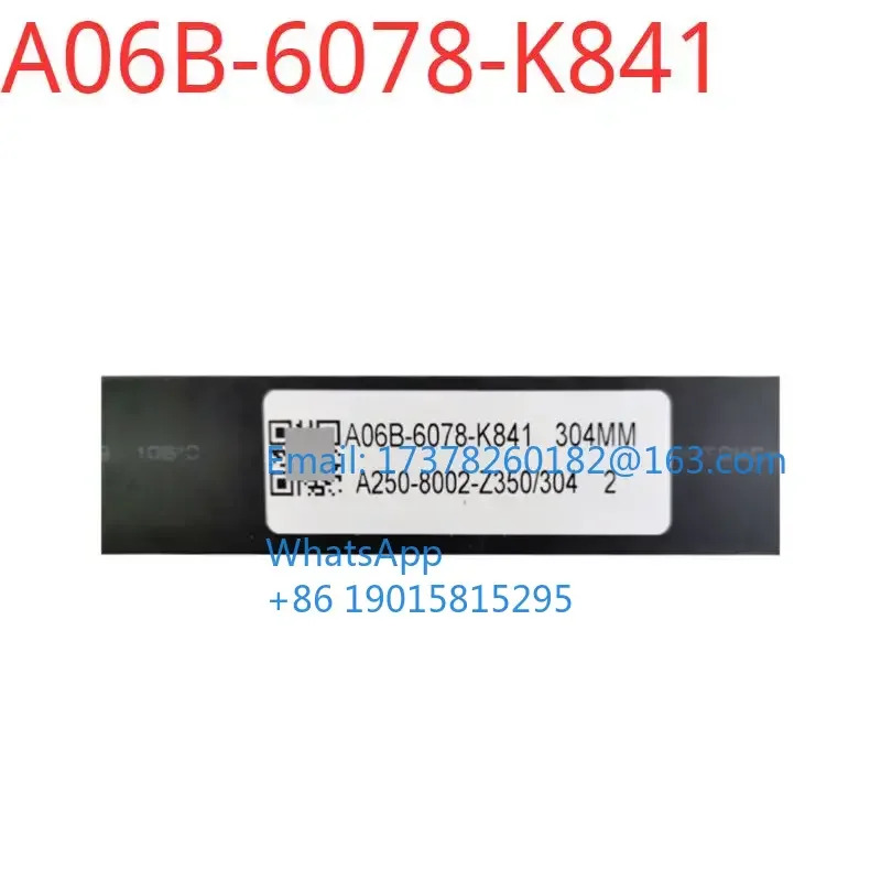 A06B-6078-K841/A250-8002-Z350/304 오리지널 DC 버스바