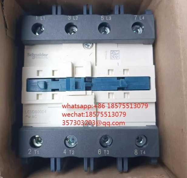 슈나이더 3상4 선 AC 접촉기 LC1D80004 AC220V