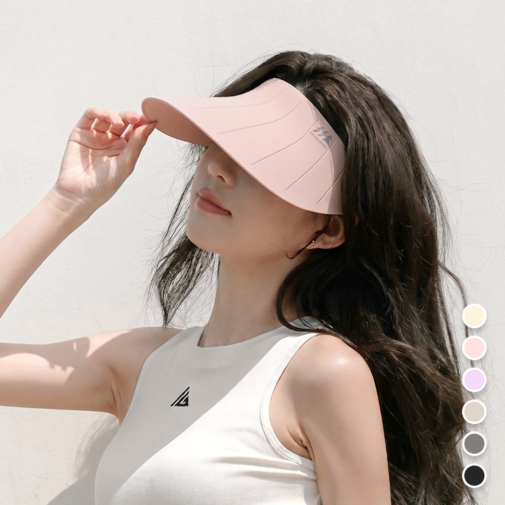 햇빛 자외선 차단 UV 코팅 썬캡 기능성 모자 투웨이 스트랩 버킷햇 이미지 8