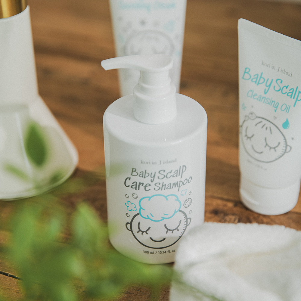 코리인제이아일랜드 아기샴푸 두피샴푸 신생아 두피각질 케어 유아 비건 300ml - 상세 이미지 4